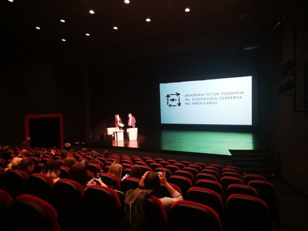 Spotkanie młodzieży z wykładowcami Akademii Sztuk Pięknych we Wrocławiu