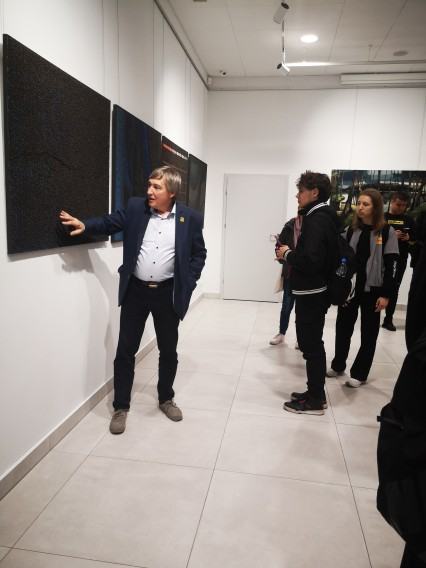 Spotkanie młodzieży z wykładowcami Akademii Sztuk Pięknych we Wrocławiu