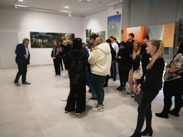 Spotkanie młodzieży z wykładowcami Akademii Sztuk Pięknych we Wrocławiu