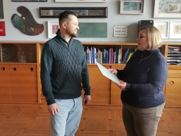 Nadanie patronatu ASP dla Liceum Sztuk Plastycznych