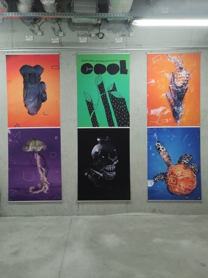 Daj głos – plakat zaangażowany