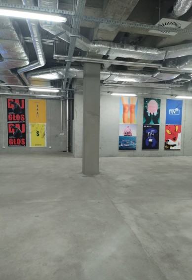 Daj głos – plakat zaangażowany