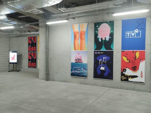 Daj głos – plakat zaangażowany