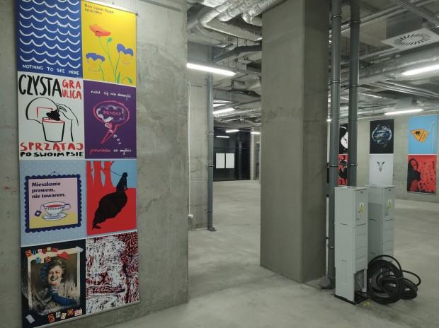 Daj głos – plakat zaangażowany