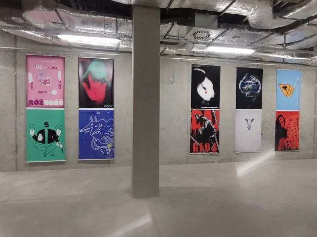 Daj głos – plakat zaangażowany