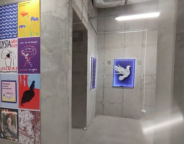 Daj głos – plakat zaangażowany