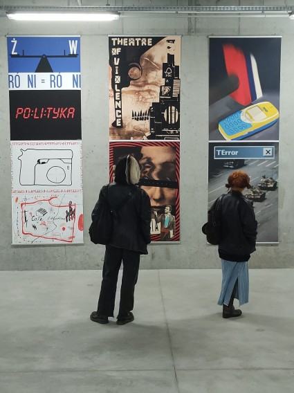 Daj głos – plakat zaangażowany