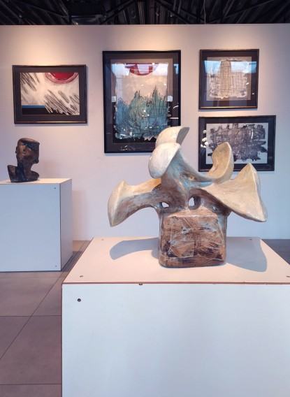 Rzeźby i rysunki Grzegorza Niemyjskiego