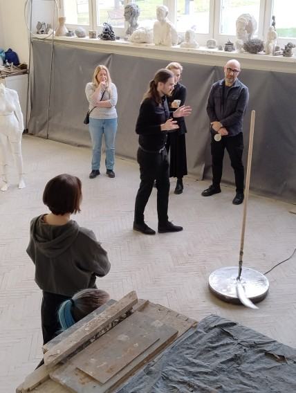 Przegląd prac absolutoryjnych studentów V roku Rzeźby