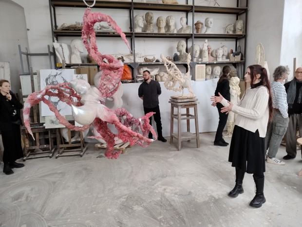 Przegląd prac absolutoryjnych studentów V roku Rzeźby