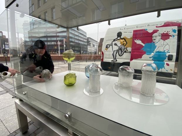 Grudniowa prezentacja w Mobilnej Galerii na Oławskiej