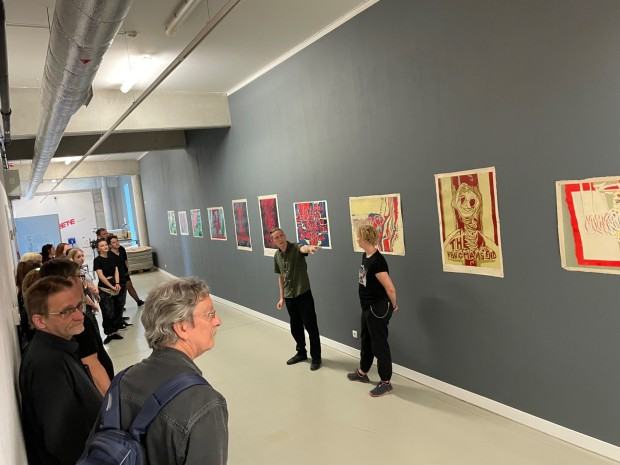 Grafiki i rysunki prof. Xsenis Sachinis