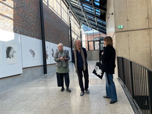 Warsztaty rysunku i wystawa w KhiO w ramach programu Erasmus+