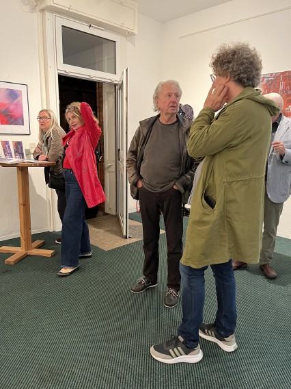 Otwrcie wystawy Zadrukowni w Galerii Pokusa w Wiesbaden