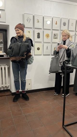 Otwarcie wystawy: Małe Formy Graficzne, zdj. Marta Kubiak