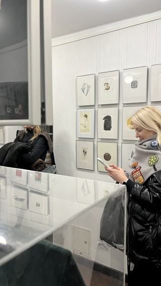 Otwarcie wystawy: Małe Formy Graficzne, zdj. Marta Kubiak