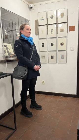 Otwarcie wystawy: Małe Formy Graficzne, zdj. Marta Kubiak