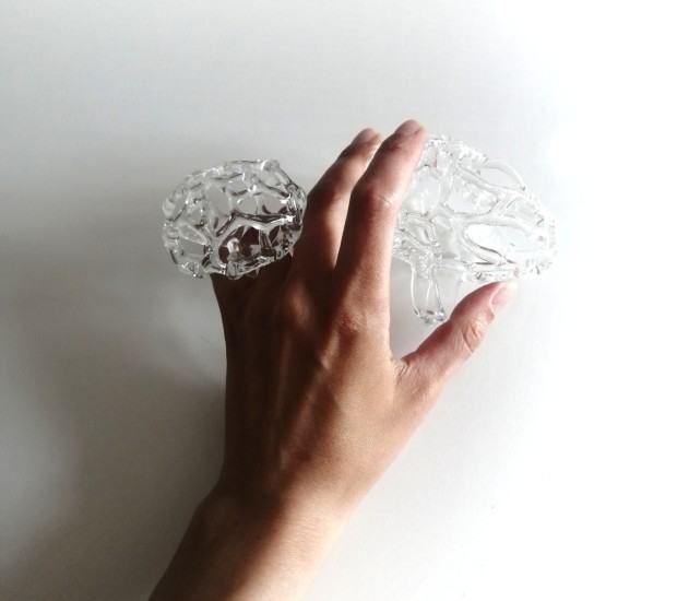 Katarzyna Gemborys, Mycellium, set 2 rings, 2023