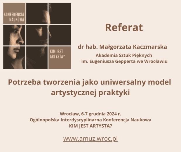 dr hab. Małgorzata Kaczmarska dr hab. Małgorzata Kaczmarska