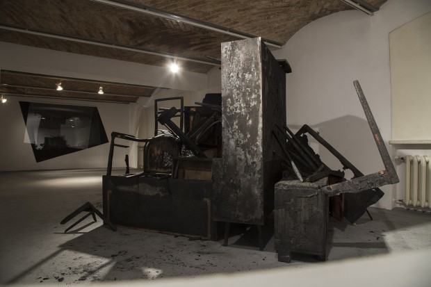 Katarzyna Bogusz, bez tytułu, Galeria AT Poznań, 2017, fot. autorka