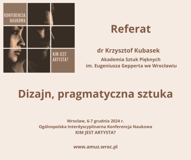 dr Krzysztof Kubasek dr Krzysztof Kubasek