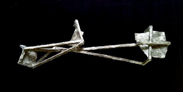 Marek Kulig, Constellatio – Universum I, 100x200x26 cm, assemblage, 2021