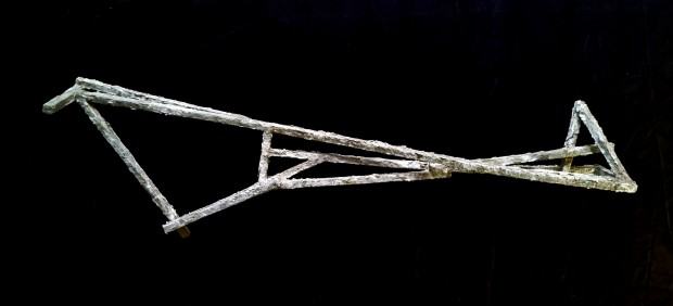 Marek Kulig, Constellatio – Universum II, 100x220x22 cm, assemblage, 2021