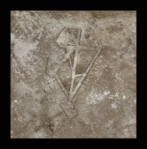 Marek Kulig, Konstelacja – Intarsja – Universum, 40x40 cm, assemblage, 2021