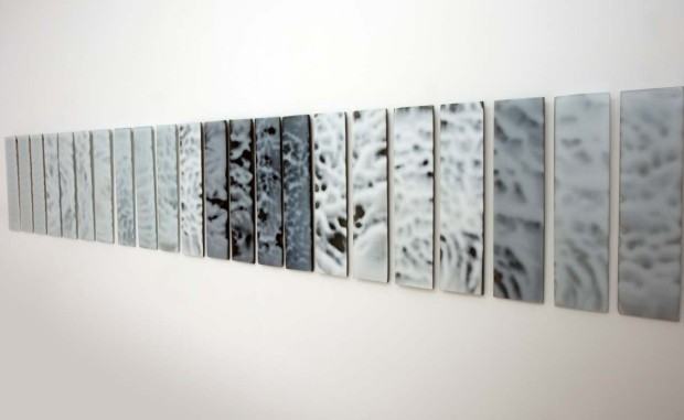 Marzena Krzemińska, Wind, 250x36x2 cm, 2017