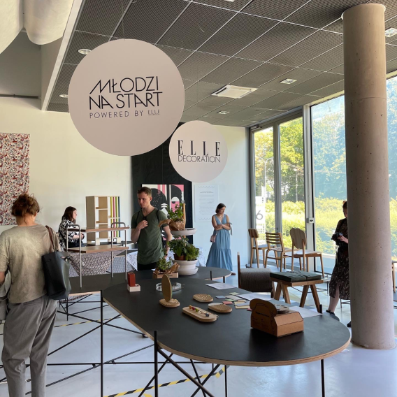 Dyplomantka Pracowni Projektowania Mebli II w finale konkursu ELLE Decoration "Młodzi na Start"!