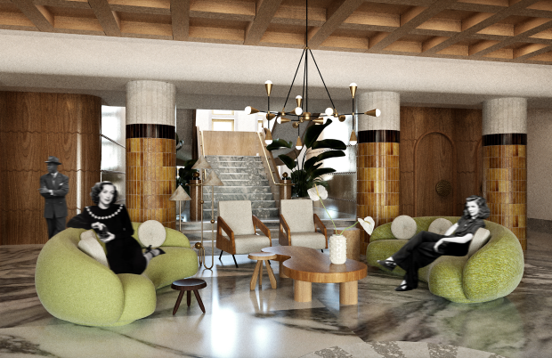 Michał Werner, Hotel Lwów