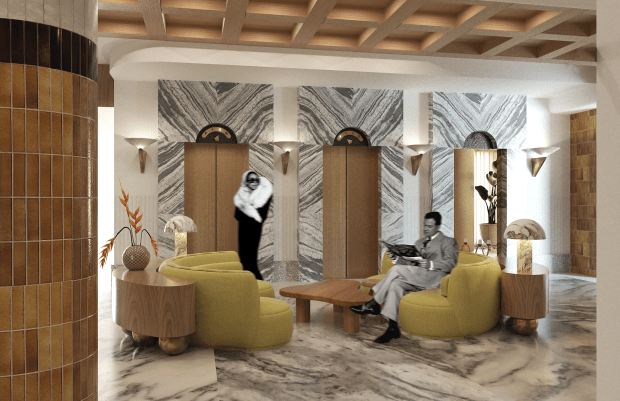 Michał Werner, Hotel Lwów