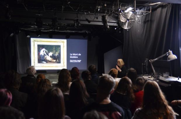 Rok Moliera - wykład dr Dominiki Łarionow w Katedrze Scenografii