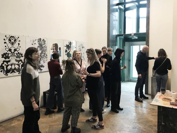 Wystawa rysunku Moniki Gil i Natalii Psiuk