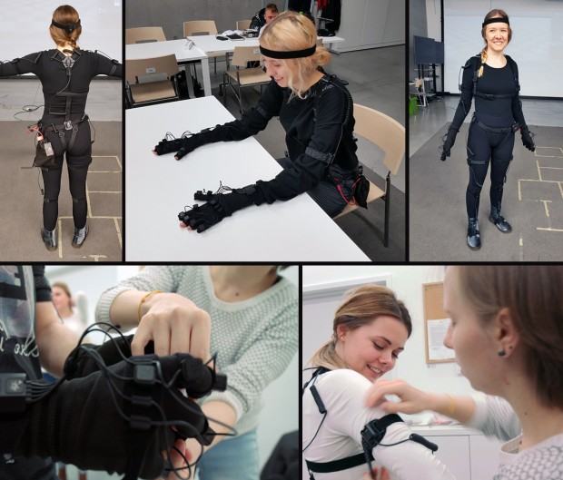 Pracownia Projektowania Gier i Form Wirtualnych, motion captur