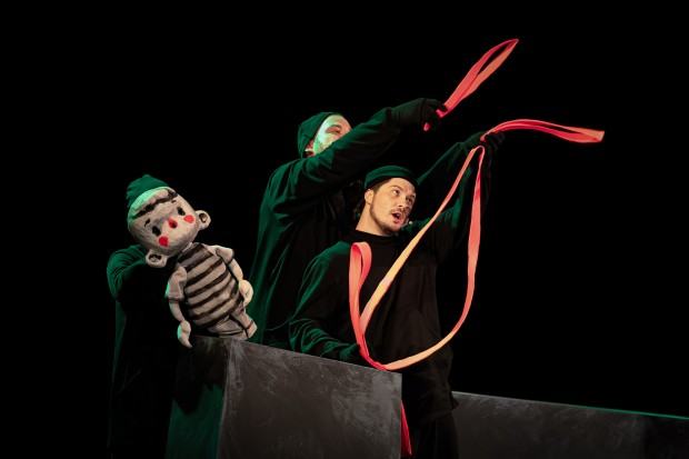 Premiera spektaklu Ojoj. Wielka historia małej kreski, zdj. Dominika Hudziec