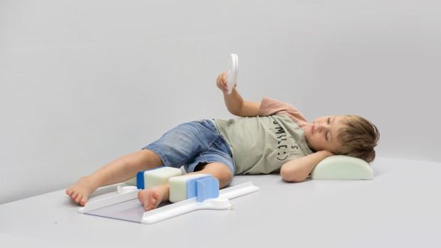 Olbińska Oliwia, Humanizacja opieki pediatrycznej, pozycjoner kończyn dolnych