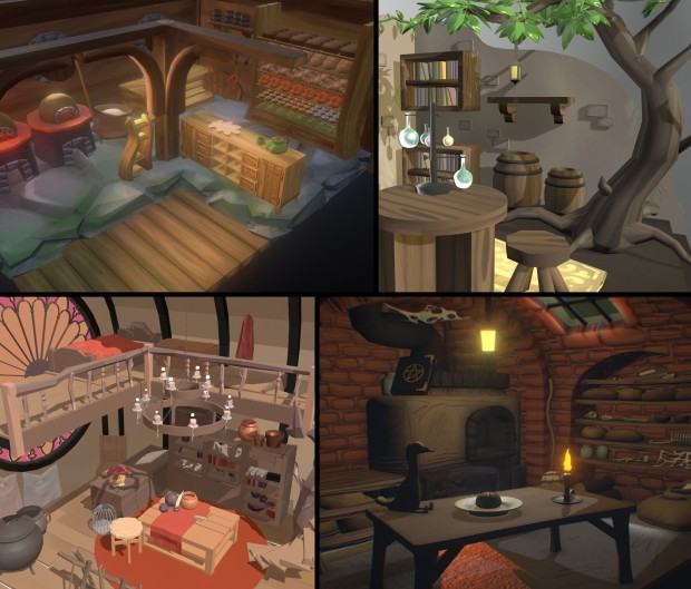 Pracownia Projektowania Gier i Form Wirtualnych, podstMod3D