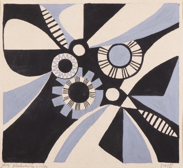 Jan Sylwester Drost, Projekt płaskorzeźby w szkle