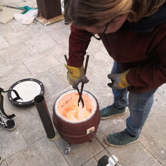 Plener odbywający sią w ramach Międzynarodowego Sympozjum KERAMIKA - CERAMIKA, wrzesień 2022