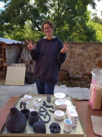 Plener odbywający sią w ramach Międzynarodowego Sympozjum KERAMIKA - CERAMIKA, wrzesień 2022