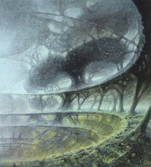 Bartosz Zamarek, Regenerator, 103x93 cm, 2022 Bartosz Zamarek, Regenerator, 103x93 cm, 2022