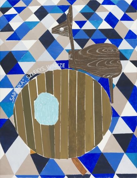 Marta Szymczakowska, Sarenka, 100x130 cm, akryl na płótnie, 2019