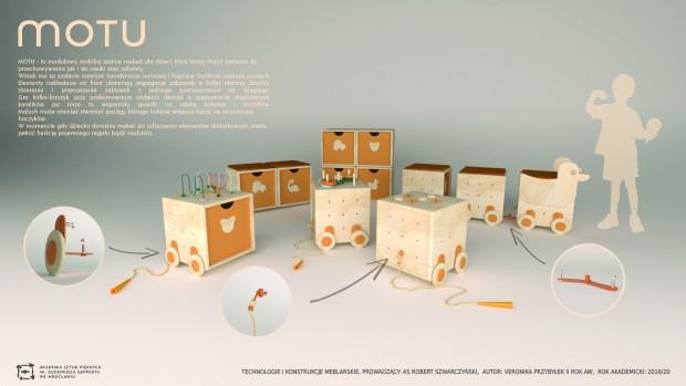 Veronika Przybyłek, Modułowy system meblowy Veronika Przybyłek, Modułowy system meblowy