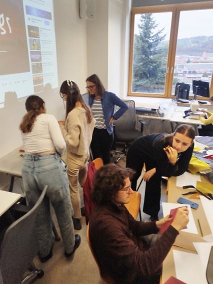 Warsztaty dla studentów Wydziału Komunikacji i Designu