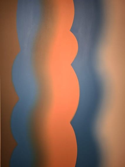 Fragment wystawy pt. Fangor