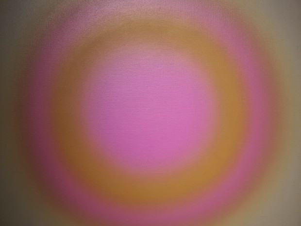 Fragment wystawy pt. Fangor