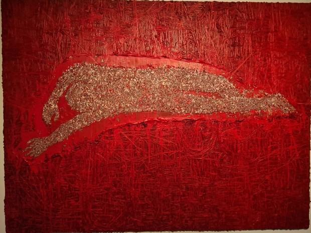 Fragment wystawy Krzysztofa Gliszczyńskiego pt. Perpetuum Pictura