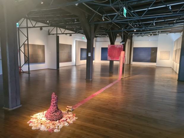 Fragment wystawy Krzysztofa Gliszczyńskiego pt. Perpetuum Pictura