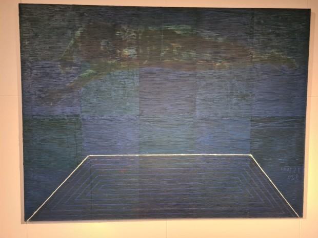 Fragment wystawy Krzysztofa Gliszczyńskiego pt. Perpetuum Pictura